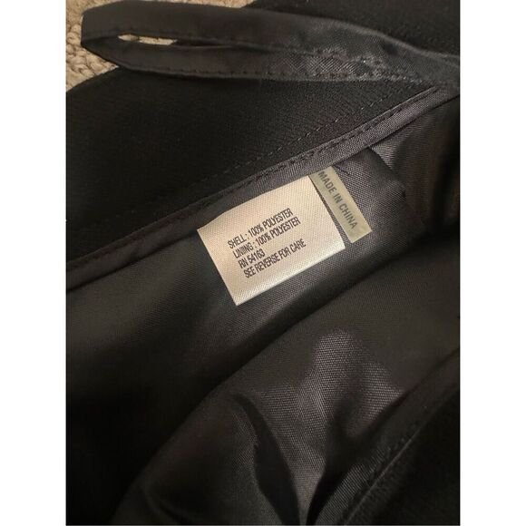 NEW Calvin Klein Suit Black Quilted Waist Blazer Pants Suit Set 4P - Picture 12 of 13